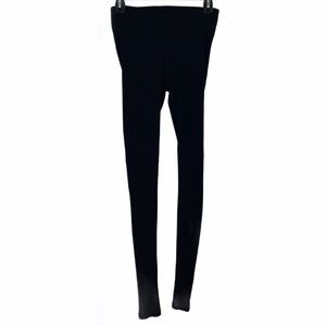 Carbon38 Year of Ours Black Ribbed Leggings Med